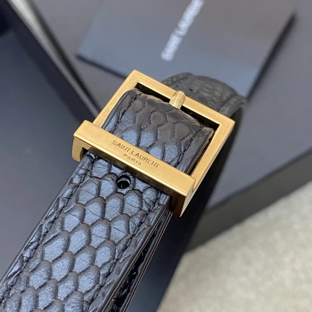 Saint Laurent snake underarm bag
