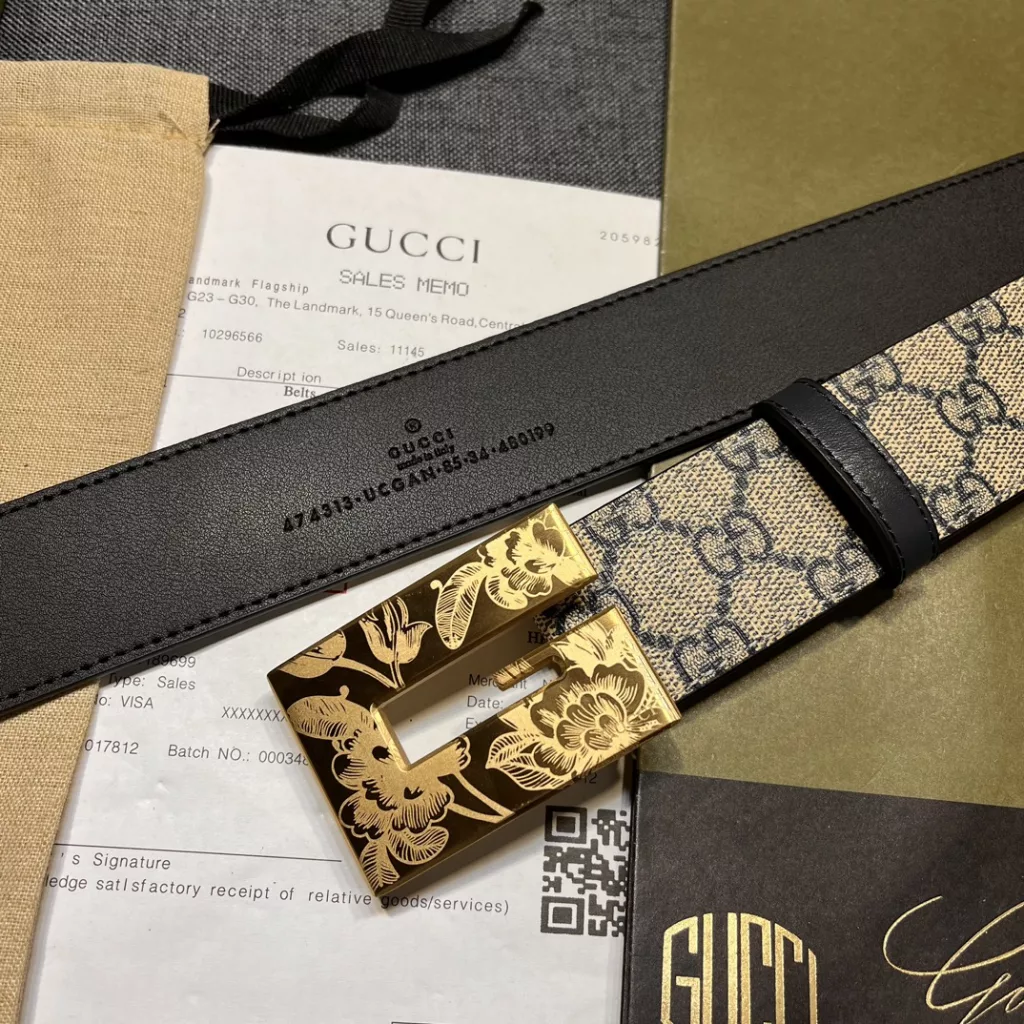 Gucci belt width 4.0