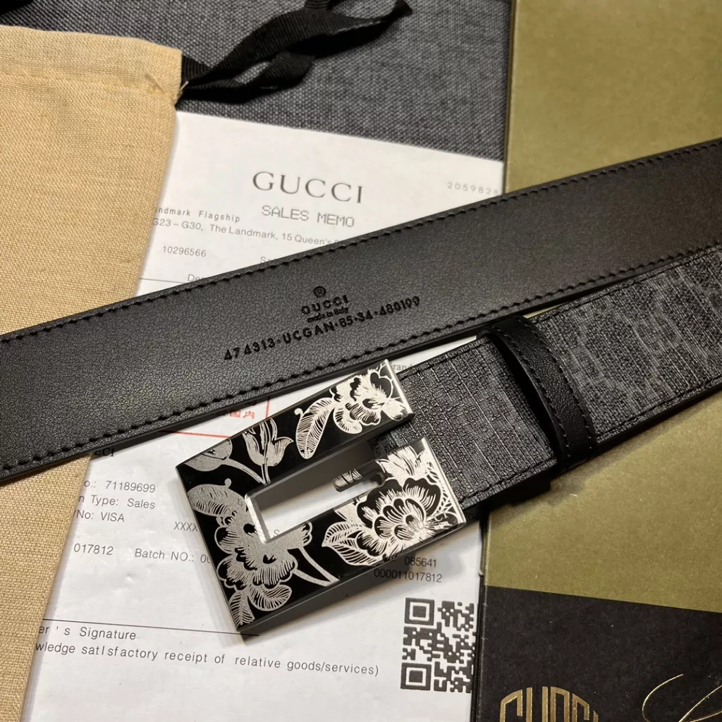 Gucci belt width 4.0