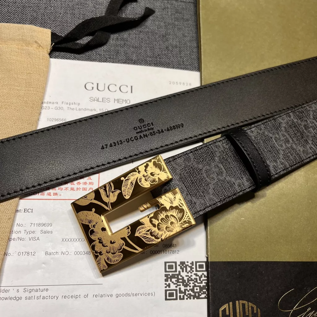 Gucci belt width 4.0