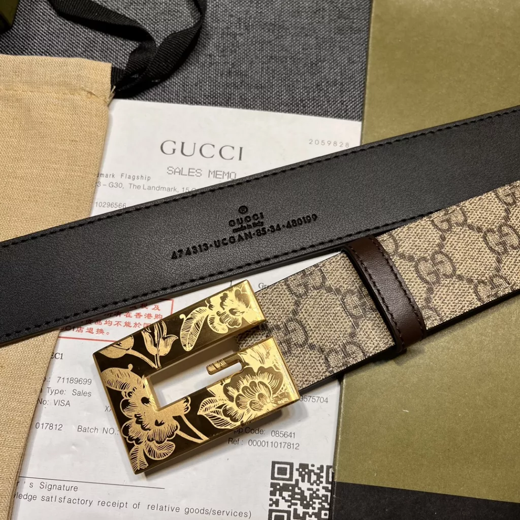 Gucci belt width 4.0