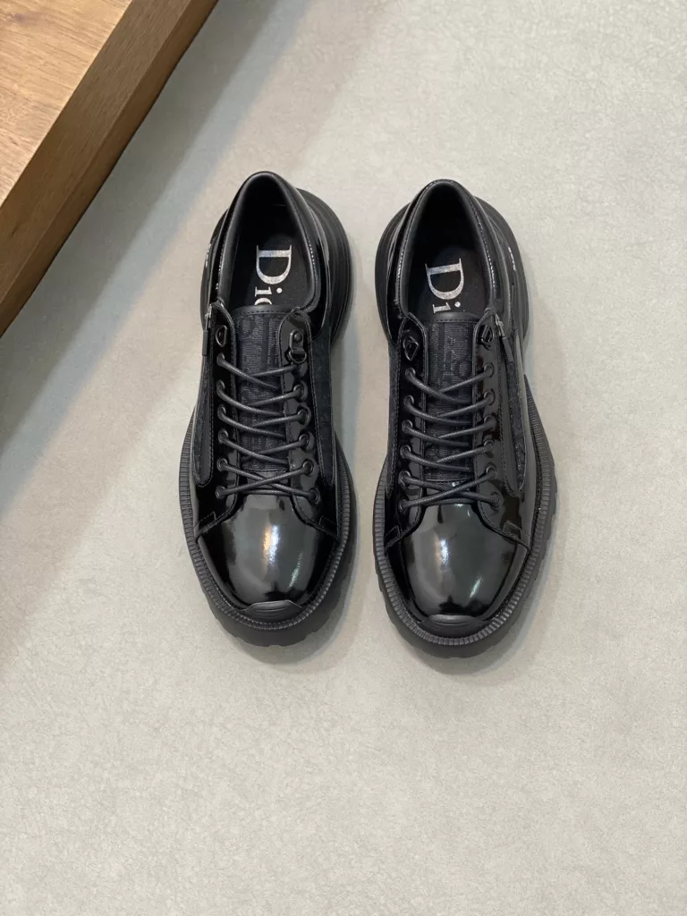 Dior leather shoes