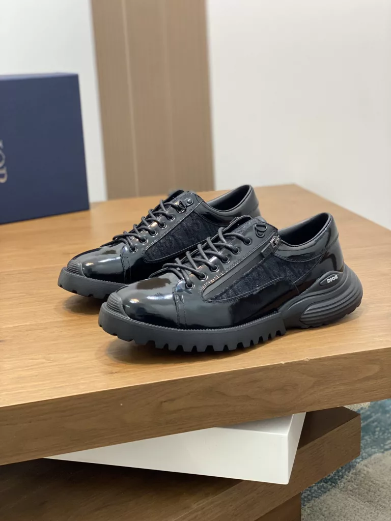 Dior leather shoes
