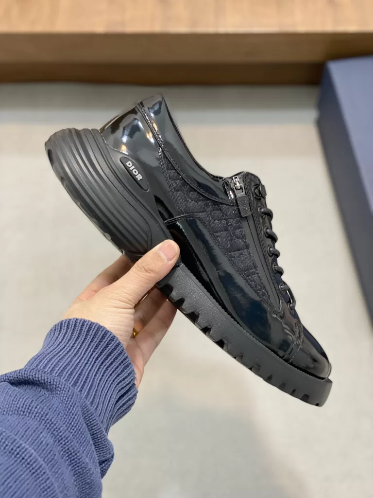 Dior leather shoes