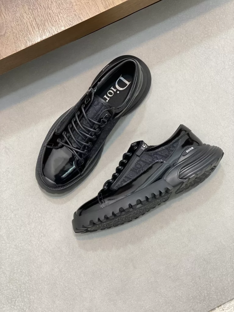 Dior leather shoes