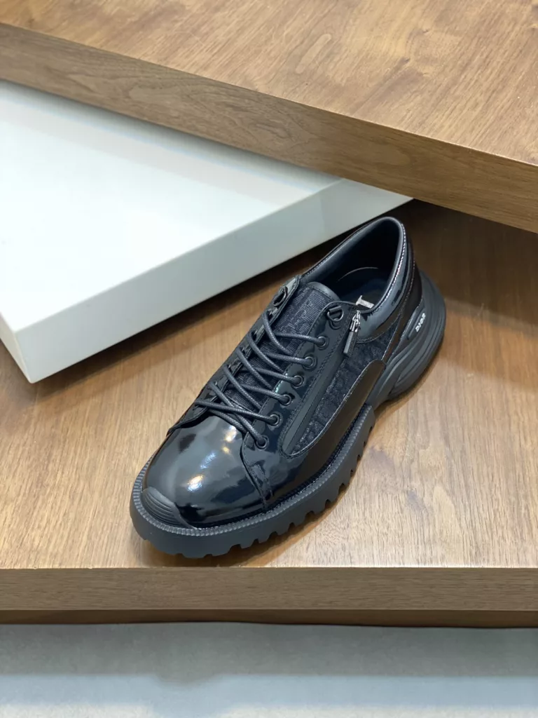 Dior leather shoes