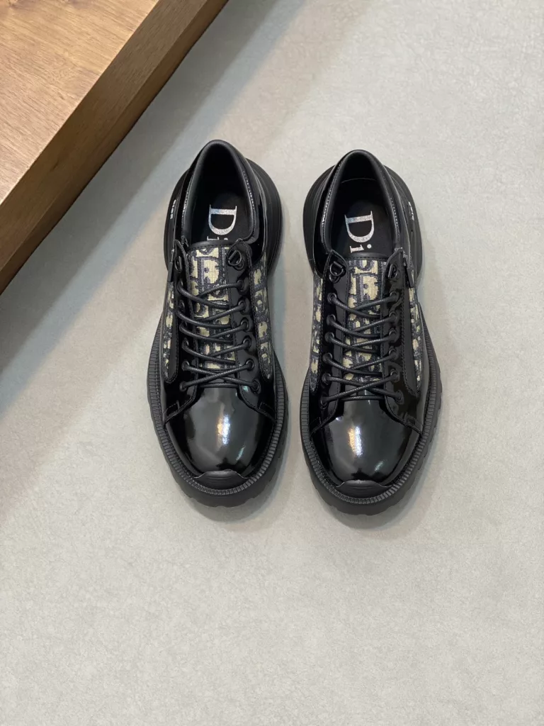 Dior leather shoes