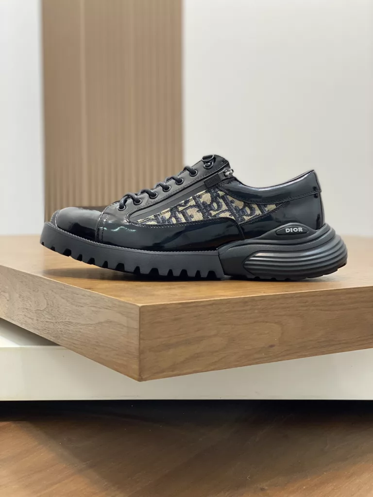 Dior leather shoes