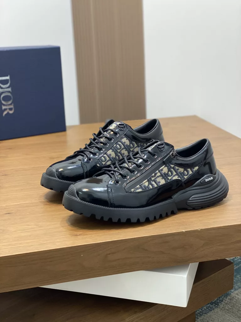 Dior leather shoes