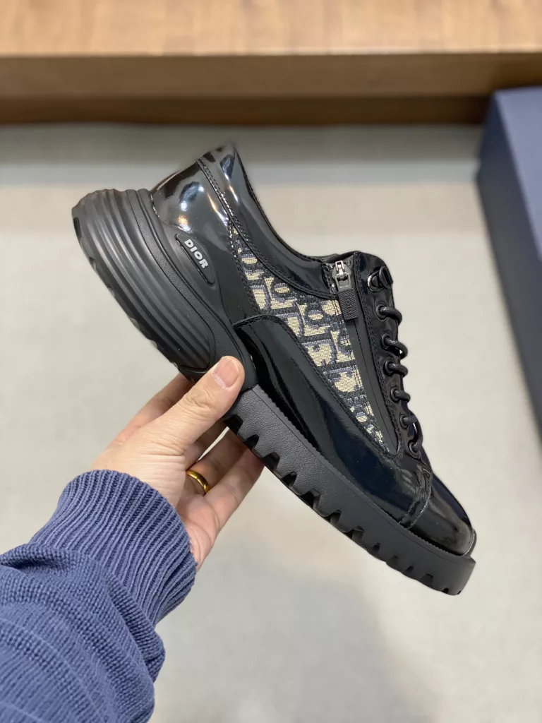 Dior leather shoes