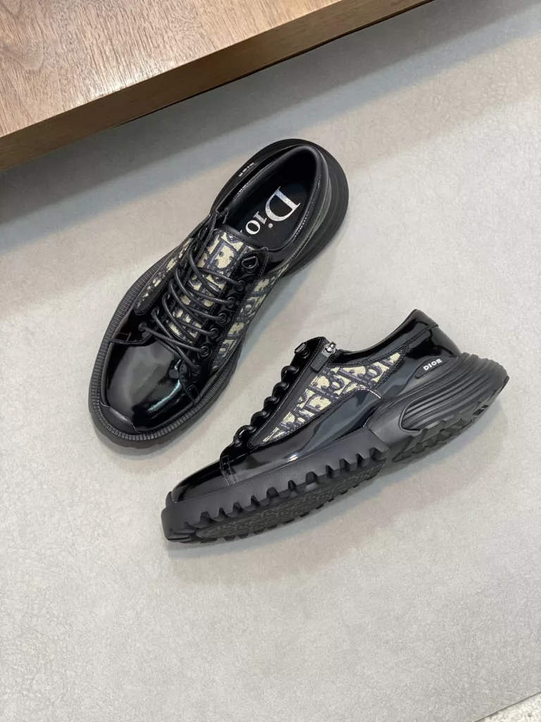 Dior leather shoes