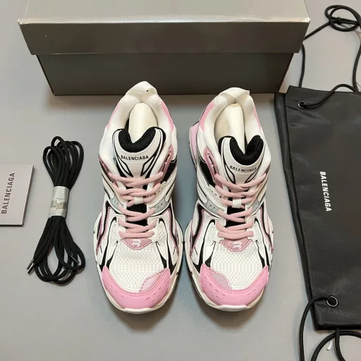 Purely original Balenciaga X-Pander 6.0 retro spring shoes without leather, mesh and nylon sneakers, worn effect floating heel design, 40mm arch, size embroidery on the back, sports style B. letter logo on the front, X-Pander logo on the outside, Balenciaga rubber logo on the tongue, original packaging, handbag, exclusive dust bag and spare shoelaces!
