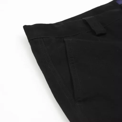 LOUIS VUITTON LV pocket embroidered label work pantsCustomized silky fine cotton, imported machine embroidery technology + yarn velvet technology, by applying fine velvet on the surface of the fabric, the velvet material is evenly applied to the surface of the fabric, the touch is softer and warmer, the yarn velvet technology forms a fine velvet layer on the surface of the fabric, soft light washing technology, customized accessories, loose version