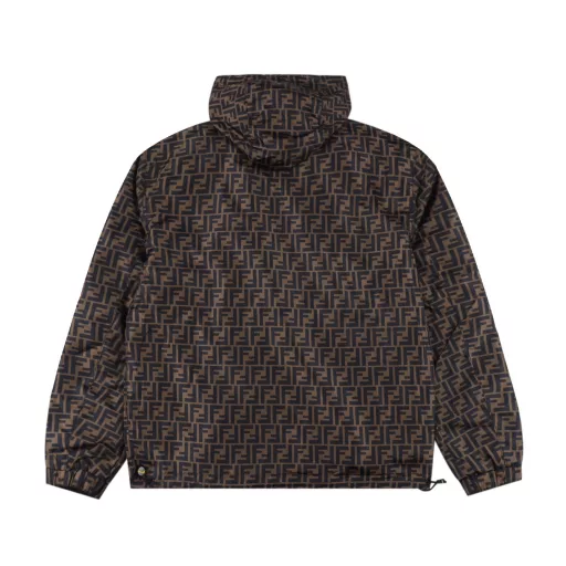 Fendi FF full-print double-sided windbreaker zipper jacketOriginal fabric customization, functional twill fabric, 100% positioning of the finished garment, very time-consuming waste, density and feel are consistent with the original, each piece of clothing is hand-sewn by the master, customized auxiliary logo, adjustment buckle, main label, loose version, classic version that does not pick people, super slimming! A must-have for white, rich and beautiful women!