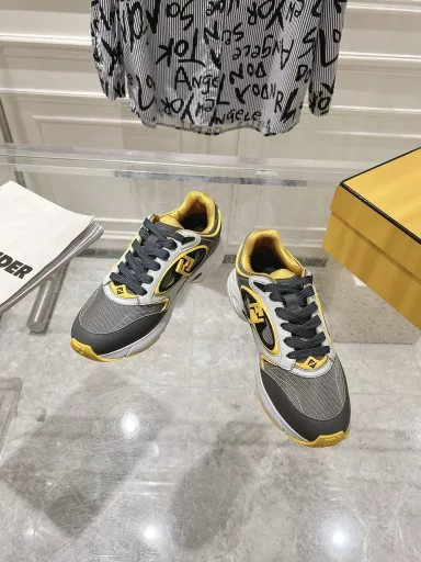 FENDI couple's FORWARD2️⃣0️⃣2️⃣5️⃣ new sneakers ‼ ️The whole pair of shoes is purchased from Zp, developed and created, all customized materials, exclusive mold outsole, all details are shipped according to the version, and even the packaging is the same as the original.