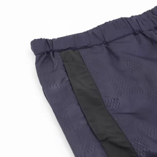 LOUIS VUITTON LV patchwork nylon jacquard suit sports trousersOriginal purchase, custom-made checkered technology nylon jacquard fabric, fine checkered jacquard fabric, fabric patchwork, custom-made accessories, fitted version