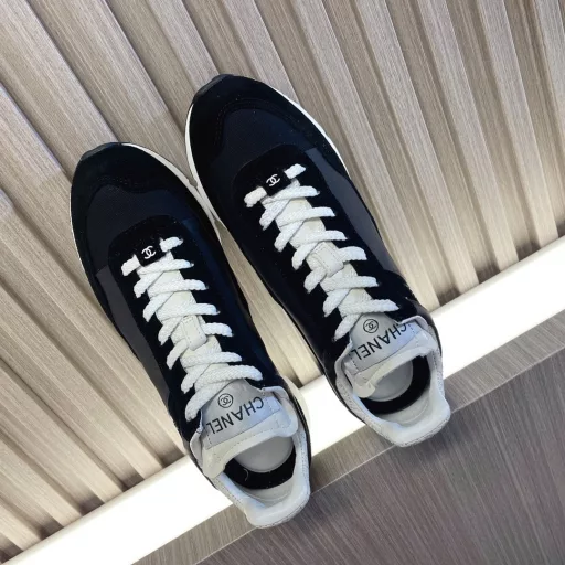 Chanel grandma black and white panda shoes, sneakers, sports shoes, Dexterity shoes, casual shoes~~Simple low-top, light and comfortable, genuine leather splicing style, creating a young and active sports atmosphere✔️✔️Sheep splicing upper, sneaker design light design, two-color sports outsole