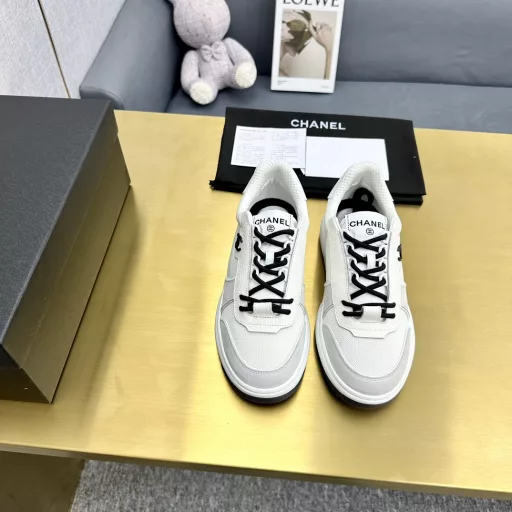Chanel - 2023 top-notch casual panda shoes sneakersThis is a classic design; the upper is embroidered with various techniques; the outsole is fashionable and sporty; it is extraordinary with a variety of color matching elements…The diversified mix and match is very beautiful and versatile, and can be used for leisure, fashion, sports, and outdoor activities