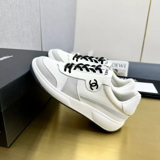 Chanel - 2023 top-notch casual panda shoes sneakersThis is a classic design; the upper is embroidered with various techniques; the outsole is fashionable and sporty; it is extraordinary with a variety of color matching elements…The diversified mix and match is very beautiful and versatile, and can be used for leisure, fashion, sports, and outdoor activities