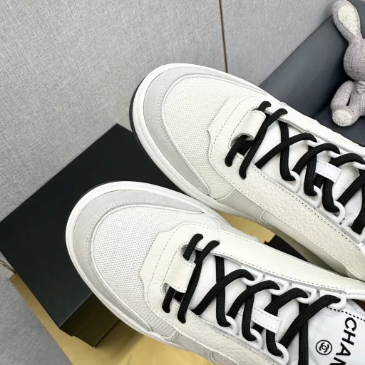 Chanel - 2023 top-notch casual panda shoes sneakersThis is a classic design; the upper is embroidered with various techniques; the outsole is fashionable and sporty; it is extraordinary with a variety of color matching elements…The diversified mix and match is very beautiful and versatile, and can be used for leisure, fashion, sports, and outdoor activities