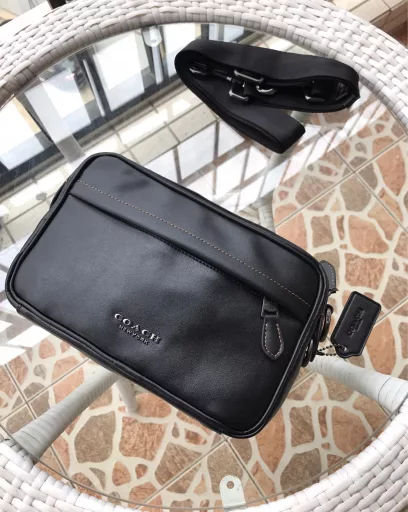 Coach 39946, 50713, 50715 new camera bag full top layer cowhide material Graham Crossbody shoulder messenger men's camera bag