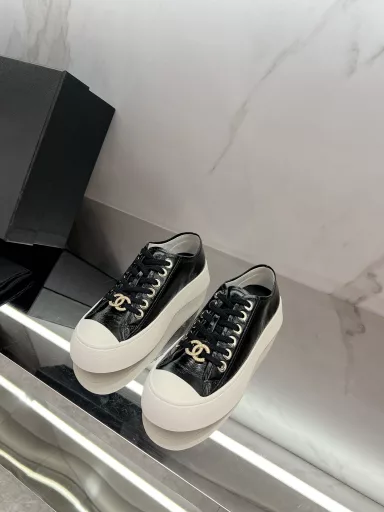 CHANE*✨2024 new beautiful big shoes ✨ small fragrance this season's casual shoes really win hemp, really great beauty 😍 a love of beautiful shoes, classic ❗️️ highly recommended ✔️ original 1:1 customized oil wax leather/woolen fabric, lambskin/breathable canvas inside, private model TPU outsole
