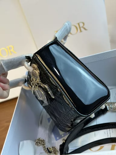 DIOR original Princess Di patent leather