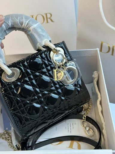 DIOR original Princess Di patent leather