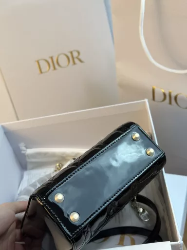DIOR original Princess Di patent leather