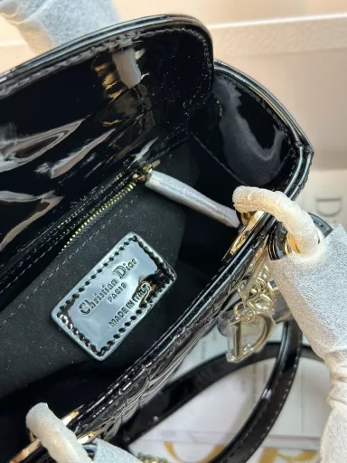 DIOR original Princess Di patent leather