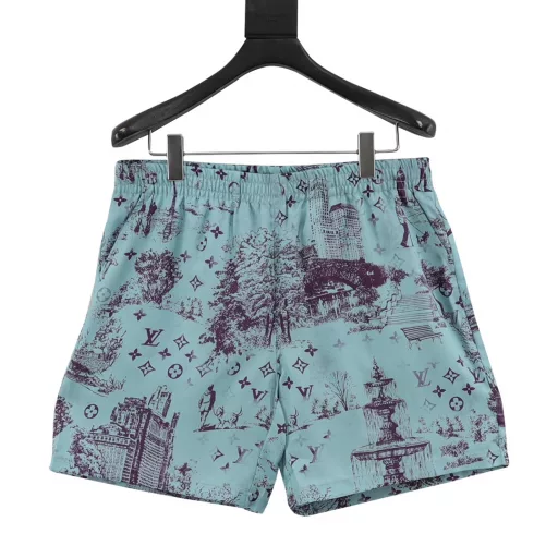 Louis Vuitton Park is full of shortsMulberry silk fabric, mulberry silk is a kind of natural animal protein fiber, with natural soft white gloss, smooth surface, soft and delicate feel, known as the 