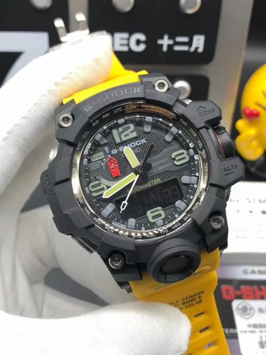 Original CASIO G-SHOCK GWG-1000 Little Mud King series multi-function dual display waterproof and mud-proof sports electronic watch, (the same ultimate silicone sports pointer electronic watch as in the movie 