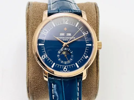 The highest version on the market, Vacheron Constantin Historical Masterpiece Series 3100V/000R_B422 Perpetual Calendar Multi-Function Watch!1⃣️Equipped with the same movement as the original, the balance wheel is exactly the same as the original, and all functions can be used normally.2⃣️Improved the curvature of the four corners of the case, the dial color curvature is more consistent, the 12 scales are polished more delicately, and the overall look is closer to the counter!3⃣️Paired with Italian cowhide to make the wrist more comfortable!TWS Factory boutique replica, please appreciate your appreciation