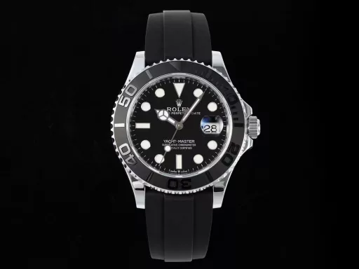 Super Factory's latest 18k gold-plated Yacht-Master, the highest version of the Yacht-Master 42MM series (Platinum Yacht, Gold Yacht) on the market. The counterweighted Yacht launched this time uses real materials. In order to maintain the original 11.8MM thickness, Super refused to thicken and weight the bottom cover, and used imported 904L stainless steel to create an integrated case. The whole body uses the real IP vacuum 18k (gold/platinum) gold-plated process, and comes with a certificate and an identification code. The color of gold and platinum is more consistent than any other mother-and-child factory in the market, and the appearance is truly color-free and material-free! The weight of the whole watch is 144 grams, saying goodbye to the fake era at first glance. The actual texture is far superior to any factory version on the market, and the heavy feeling is almost the same as the original!The configuration of Super is as follows:1️⃣The dial is made of enamel material, the correct color black paint surface, the font thickness, and the three-dimensional sense of the watch is restored; the pointer is polished with special craftsmanship, neat and sharp without burrs; the scale and pointer are imported Chromalight luminous (long-lasting blue light)!2️⃣The bidirectional rotating 60-minute scale outer ring is equipped with a matte black Cerachrom ceramic bezel, polished three-dimensional numbers and scales are synchronized with the watch, and the precision instrument adjusts the rotation damping of the bezel, 1:1 restores the texture of the watch!3️⃣The latest Super is equipped with high-performance rubber-coated elastic metal sheets. After many wearing experiences, the wearing effect is very comfortable; 1:1 folding Oyster safety buckle, the inside of the buckle can be pushed and pulled for fine adjustment, which is very convenient!4️⃣Equipped with an exclusive customized Cal.3235 paramagnetic blue hairspring movement, high-performance shock-absorbing device, and the power storage time is synchronized with the original!Super factory configures an NFC warranty card before leaving the factory: the code inside the case is unique to each watch and no code is repeated. Super is all about the ultimate and new heights!