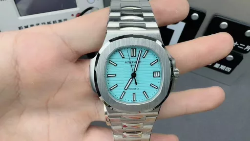 3K Patek Philippe Tiffany Blue Nautilus