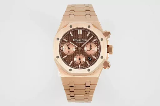 IPF new product is coming - Audemars Piguet 26331OR Royal Oak Multi-function Chronograph Mechanical Watch 41MM!Features: The case structure is consistent with the original authentic product, and the assembly method is consistent with the original, making the thickness thinner than before!The screw-in crown and the push-in chronograph button are consistent with the original, so it will not be fake at first glance! (Different from the market chronograph and reset buttons, which can only be pressed after the knob)1⃣️[Movement] 7750 modified original movement 6-digit small seconds The function is consistent with the original!2⃣️[Watch mirror] The mirror surface is the same as the original one. The sapphire glass mirror surface is placed at the same angle as the original, maintaining the same transparent brightness and consistent anti-glare effect!3⃣️[Case] ​​The case is made of stainless steel, using the original data to open the mold, top-level polishing, whether it is the texture or the texture, it is close to the original. After brushing and partial polishing, it flickers and shows a unique temperament of exquisiteness and toughness!4⃣️【Head grain】The most user-friendly loose head grain buffer ensures a better fit on the wrist and more comfortable to wear.5⃣️【Dial】Restores the exquisiteness of the authentic dial, the three-dimensional and neat 