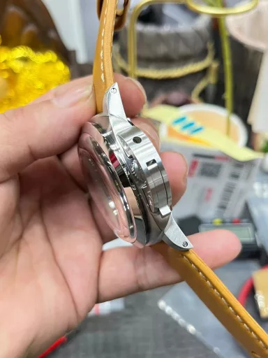 vs Panerai 127/47mm dial/manual movement 6497-2 with shock absorber and gooseneck screw