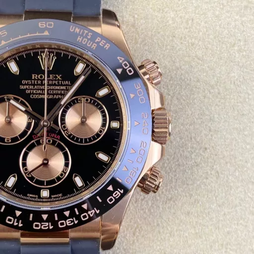 Clean/C Factory Rolex Rose Gold Daytona 4130 Movement 904L Steel 40mm