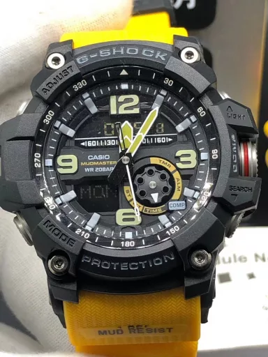 Original CASIO G-SHOCK GWG-1000 Little Mud King series multi-function dual display waterproof and mud-proof sports electronic watch, (the same ultimate silicone sports pointer electronic watch as in the movie 