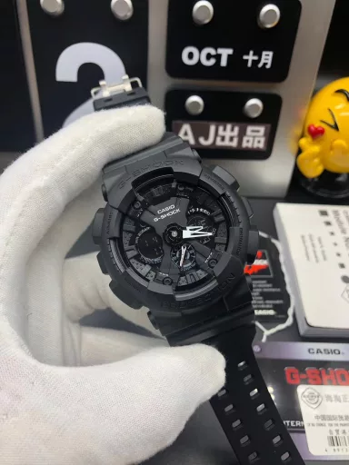 Hot selling GA-120 hand-raise light Casio G-SHOCK--classic shockproof dial design👍In stock and shipped immediately, 45-degree automatic hand-raise light function with strong visual impact🙈LCD liquid crystal display💡Stopwatch speed function accurate to 1/1000 second⌛Shockproof📣Anti-magnetic💥200 meters waterproof🏊48 city time📲Countdown⏳Alarm clock⏰Fully automatic calendar and other powerful functions