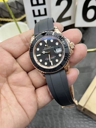 Rolex Rose Gold Yacht/40mm/Dandong 3235 Fully Automatic