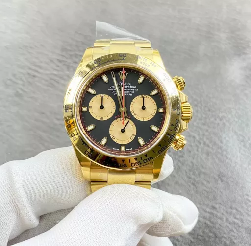 Rolex Daytona series, little monster! Equipped with Dandong factory 4130 movement, 40mm diameter, 12.2 thickness! Factory C