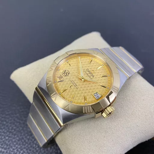 VS Constellation Series 38mm Gold Grid Gold Plate