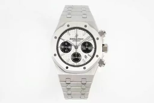 IPF new product is coming - Audemars Piguet 26331OR Royal Oak Multi-function Chronograph Mechanical Watch 41MM!Features: The case structure is consistent with the original authentic product, and the assembly method is consistent with the original, making the thickness thinner than before!The screw-in crown and the push-in chronograph button are consistent with the original, so it will not be fake at first glance! (Different from the market chronograph and reset buttons, which can only be pressed after the knob)1⃣️[Movement] 7750 modified original movement 6-digit small seconds The function is consistent with the original!2⃣️[Watch mirror] The mirror surface is the same as the original one. The sapphire glass mirror surface is placed at the same angle as the original, maintaining the same transparent brightness and consistent anti-glare effect!3⃣️[Case] ​​The case is made of stainless steel, using the original data to open the mold, top-level polishing, whether it is the texture or the texture, it is close to the original. After brushing and partial polishing, it flickers and shows a unique temperament of exquisiteness and toughness!4⃣️【Head grain】The most user-friendly loose head grain buffer ensures a better fit on the wrist and more comfortable to wear.5⃣️【Dial】Restores the exquisiteness of the authentic dial, the three-dimensional and neat 