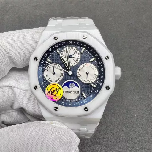 APS new product AP26579 white ceramic, Royal Oak series on the 