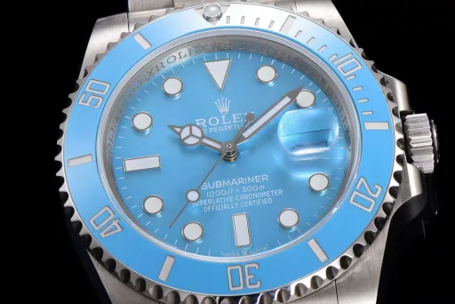 BBF's latest work, the Rolex Submariner SUB series, the latest official Tiffany blue watch, is a new popular commemorative model launched to commemorate the 