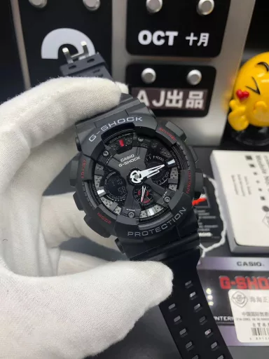 Hot selling GA-120 hand-raise light Casio G-SHOCK--classic shockproof dial design👍In stock and shipped immediately, 45-degree automatic hand-raise light function with strong visual impact🙈LCD liquid crystal display💡Stopwatch speed function accurate to 1/1000 second⌛Shockproof📣Anti-magnetic💥200 meters waterproof🏊48 city time📲Countdown⏳Alarm clock⏰Fully automatic calendar and other powerful functions