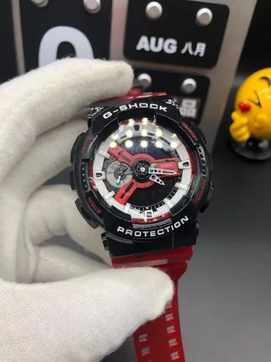 GA-110 Hand-raise Light Casio G-SHOCK--Classic shockproof dial design👍In stock and shipped immediately, 45-degree automatic hand-raise light function with strong visual impact🙈LCD liquid crystal display💡Stopwatch speed function accurate to 1/1000 second⌛Shockproof📣Anti-magnetic💥200 meters waterproof🏊48 city time📲Countdown⏳Alarm clock⏰Fully automatic calendar and other powerful functions