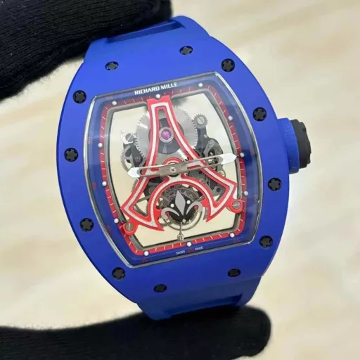 The latest model Richard Mille RM52-03 Tourbillon Super Watch, Eiffel Tower The Paris Tower in France where you and I meet.Richard is limited to 10 pieces worldwide Paris Saint-GermainRichard RM I won’t buy the popular models, I usually buy the limited edition, do you understand me? Richard Mille