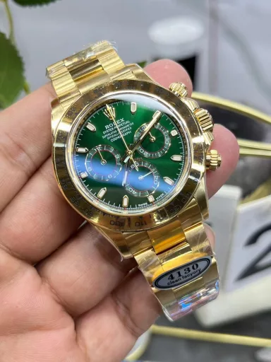 c Green Jindi/4130 movement